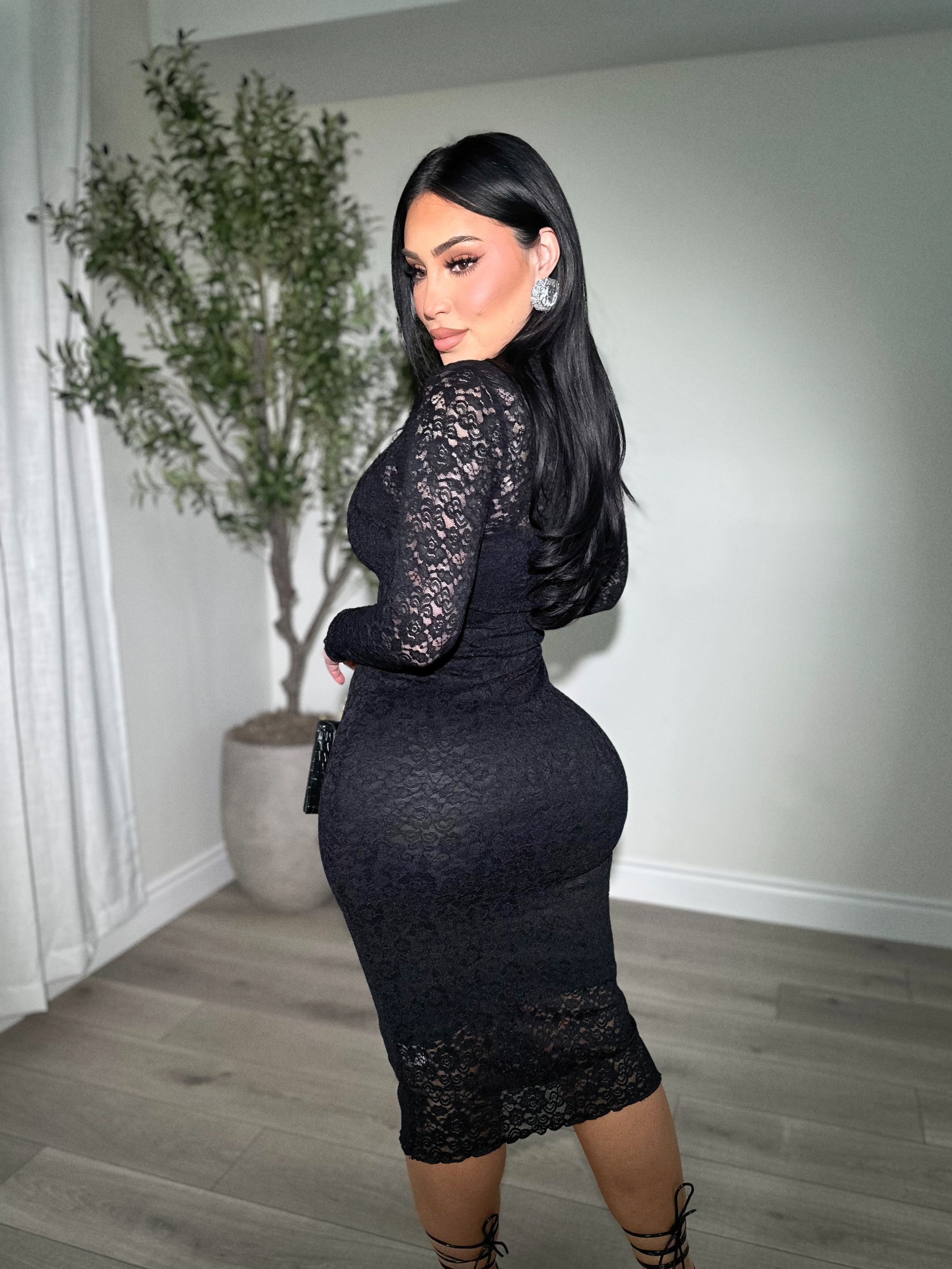 Vestido Negro Sensual