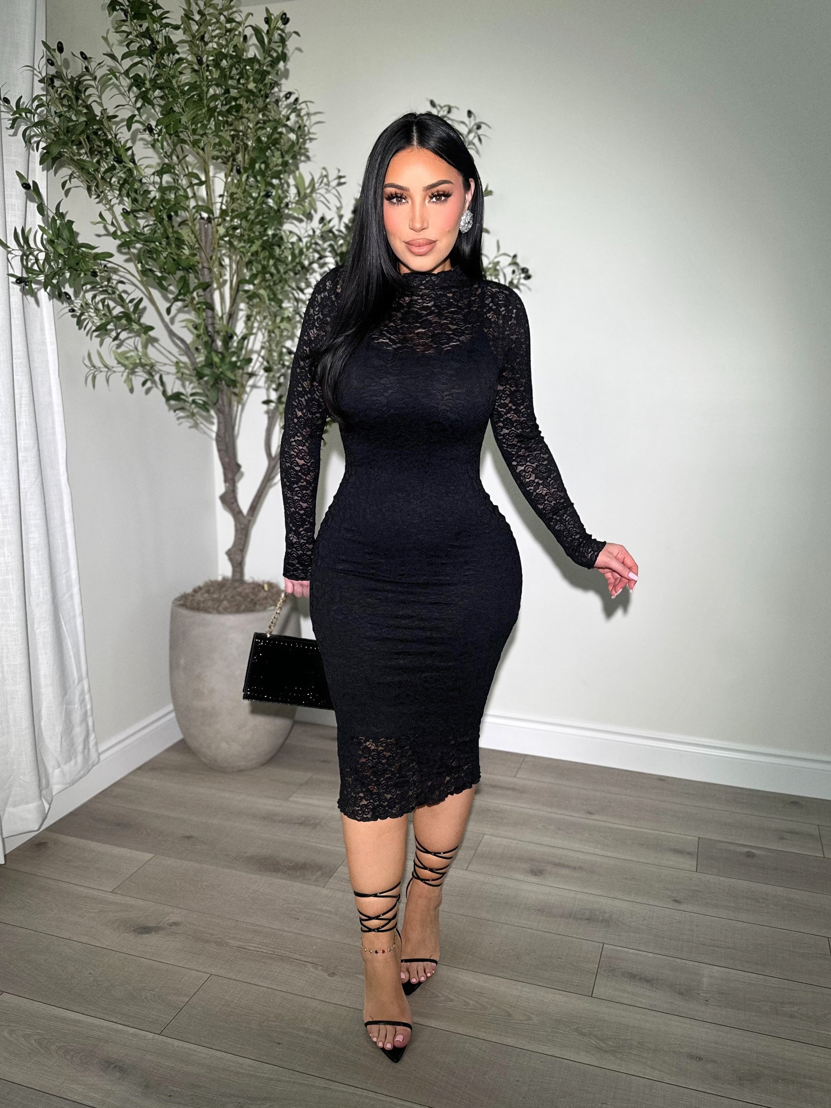 Vestido Negro Sensual