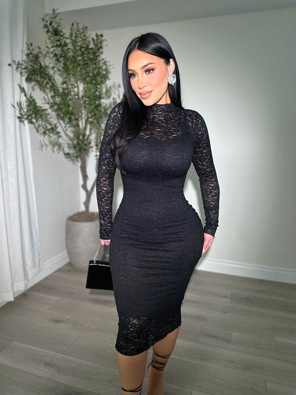 Vestido Negro Sensual